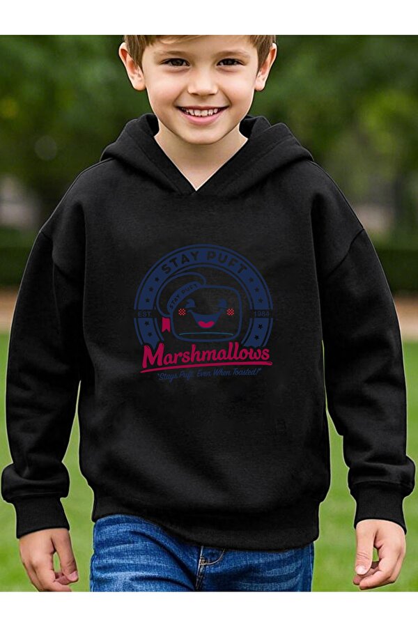 Sevimli Marshmallows Baskılı Oversize Çocuk Sweatshirt - FLO 3 Al 1 Öde