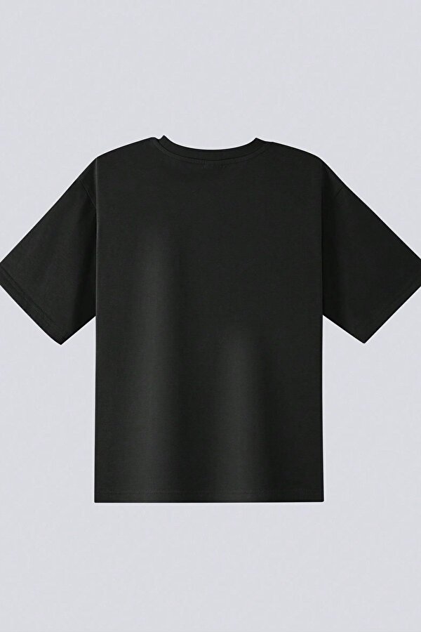 Çocuk Miami Baskılı Pamuklu Tshirt