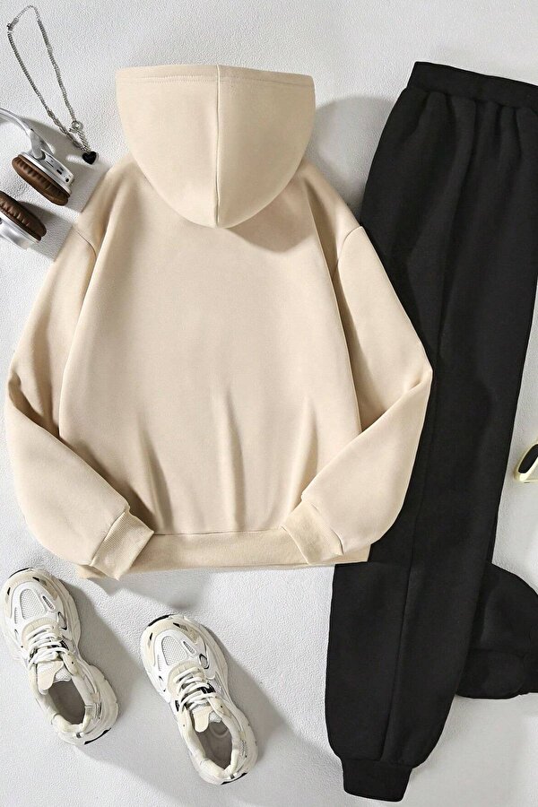 Çocuk Kalp Baskılı Eşofman Takımı