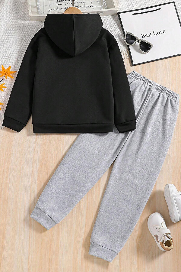 Mood Baskılı Erkek - Kız Rahat Eşofman Takımı