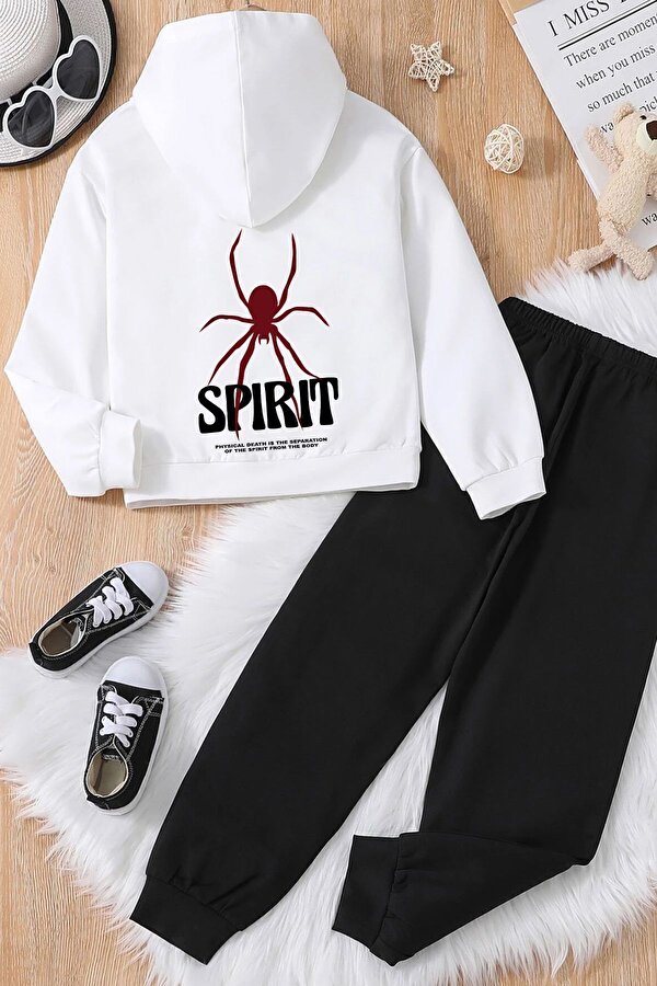Çocuk Spirit Baskılı Eşofman Takımı
