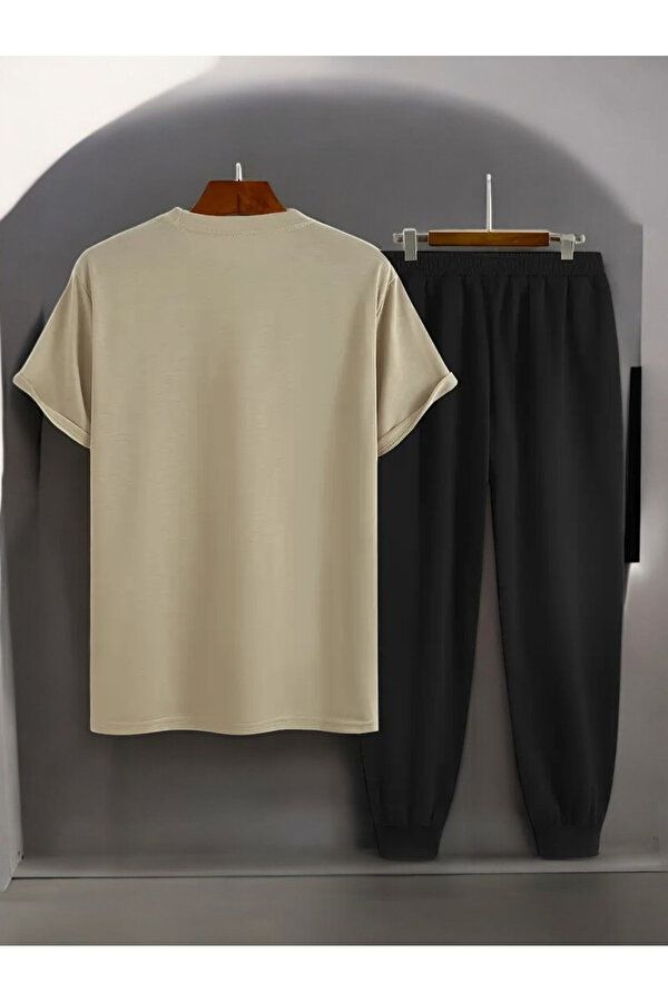 Unisex 2 li Paris Baskılı Eşofman Takımı