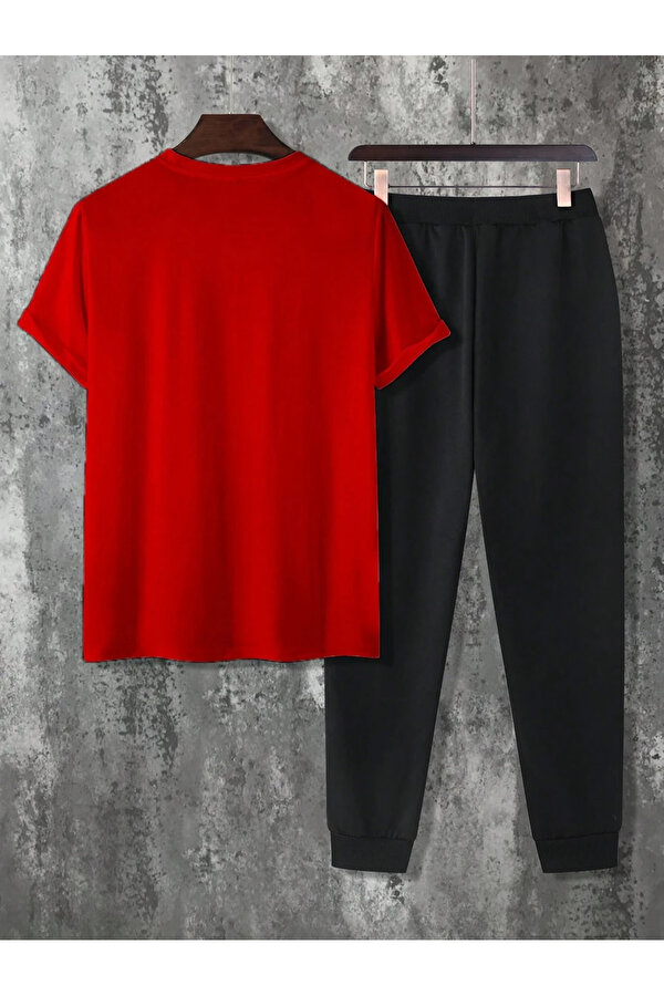 Unisex 2 li Shark Baskılı Eşofman Takımı