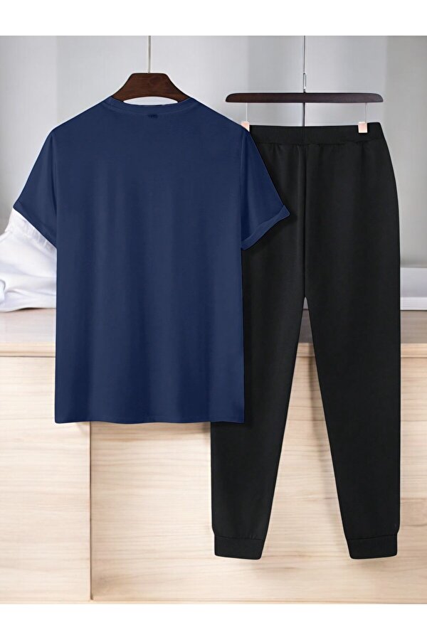 Unisex Dr: AYI Tasarım Basklı Tshirt Eşofman Takımı