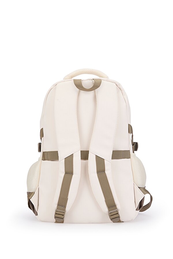 1916 Okul çantası Suya Dayanıklı Çok bölmeli BEJ