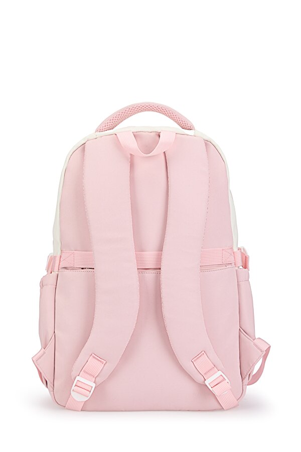 - 18828 Okul çantası Suya Dayanıklı Çok bölmeli PEMBE