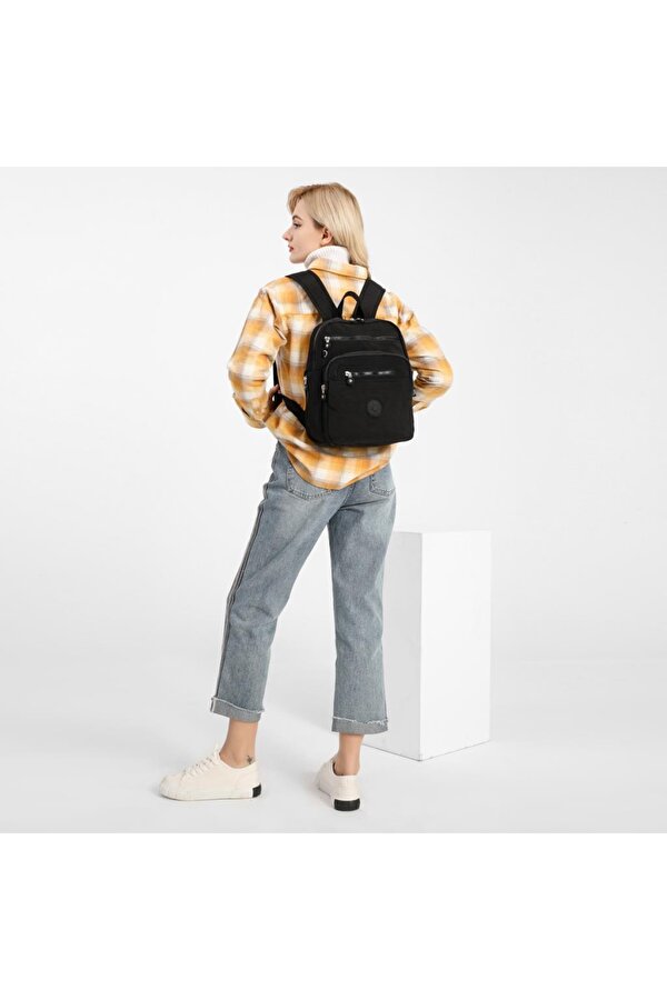 Krinkıl Kumaş Unisex Sırt Çantası 1207