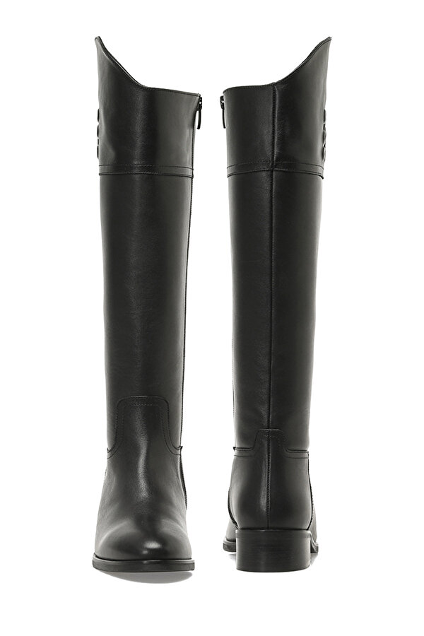 VUSIA 5PR Siyah Kadın Düz Çizme