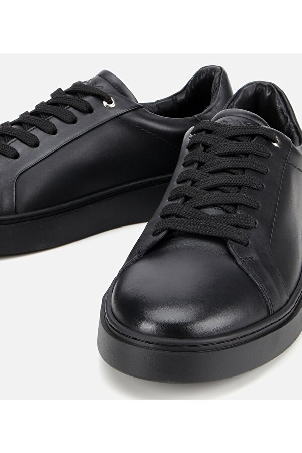 Erkek Deri Siyah Günlük Ayakkabı