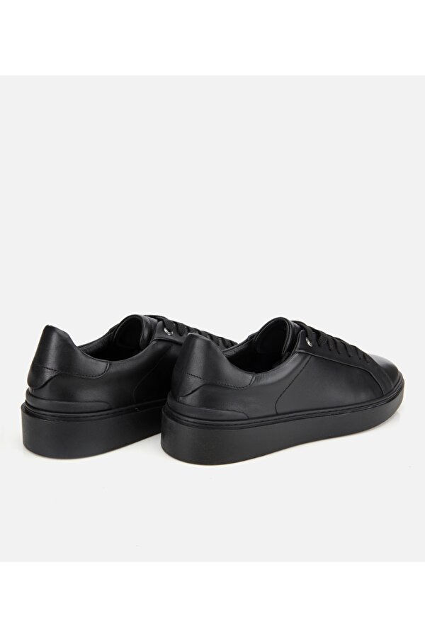 Erkek Deri Siyah Günlük Ayakkabı