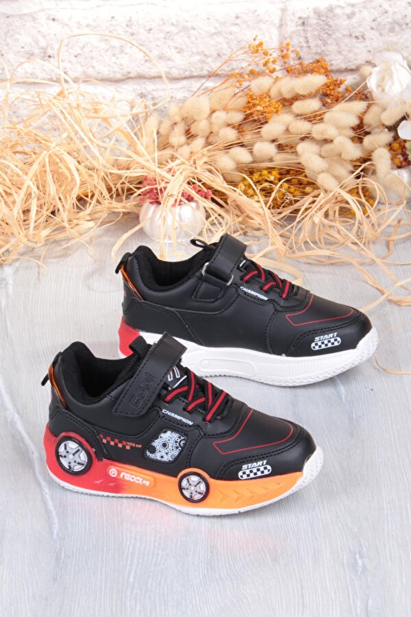 Cool Racing Rahat Hafif Araba Figürlü Erkek Çocuk Ayakkabı