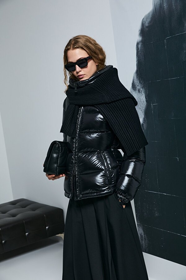 122120044 Flash Kaz Tüyü Kadın Mont