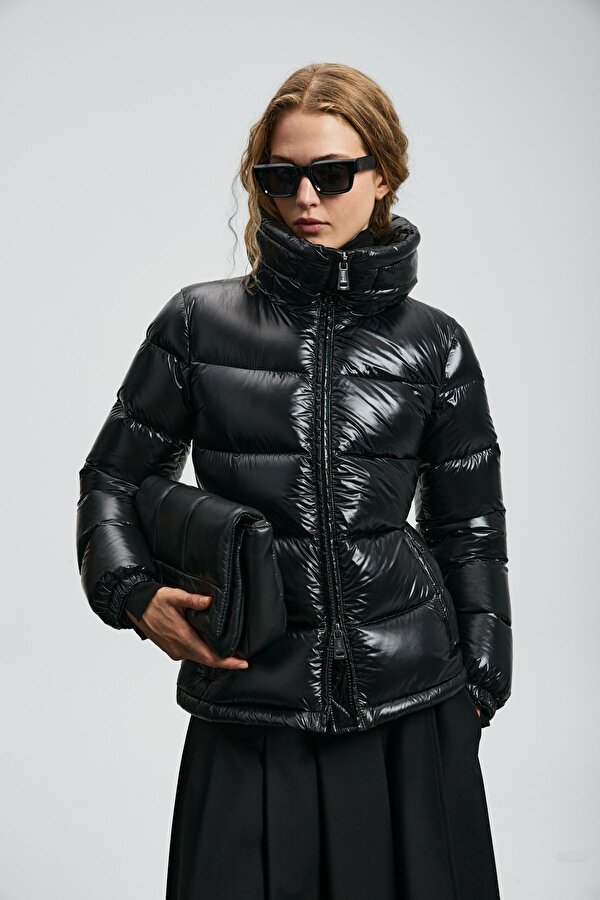 122120044 Flash Kaz Tüyü Kadın Mont