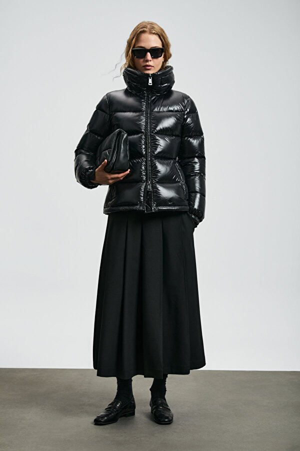 122120044 Flash Kaz Tüyü Kadın Mont