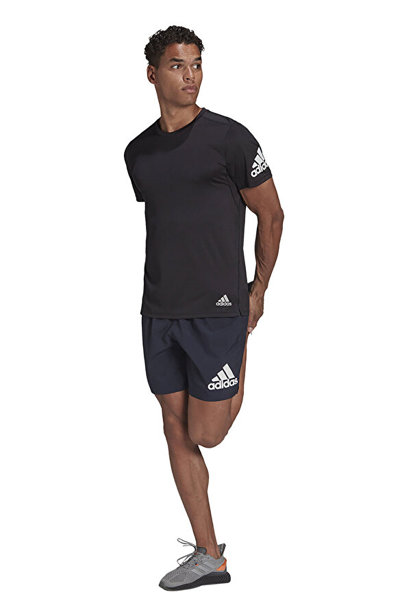 RUN IT TEE M        BLACK BLACK Man 054