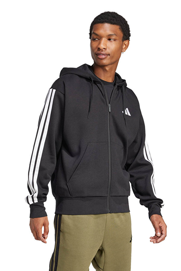 M 3S FL FZ HD Siyah Erkek Fermuarlı Sweatshirt Fiyatları