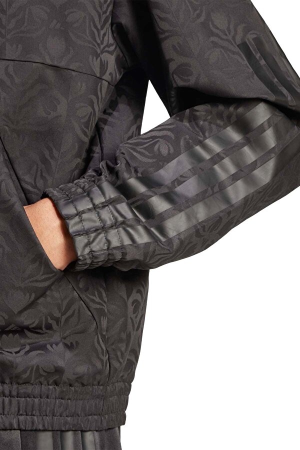 M TIRO WV TT Q3 Siyah Erkek Fermuarlı Sweatshirt