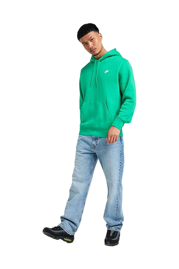 M NK CLUB BB PO HOODIE GREEN Man 060