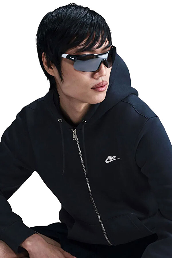 M NK CLUB BB FZ HOODIE NAVY BLUE Man 448