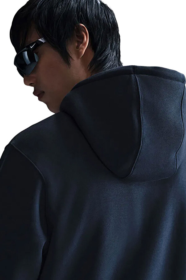 M NK CLUB BB FZ HOODIE NAVY BLUE Man 448