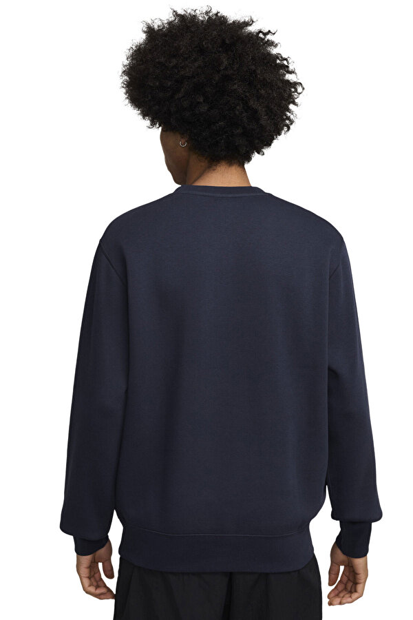 M NK CLUB BB GFX CREW NAVY BLUE Man 063