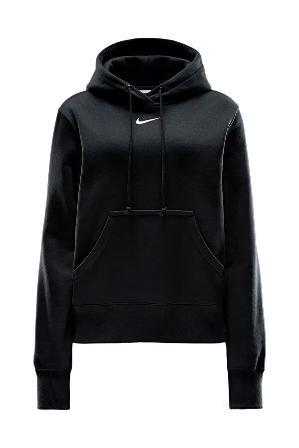 W NSW PHNX FLC STD PO HOO BLACK Woman 060