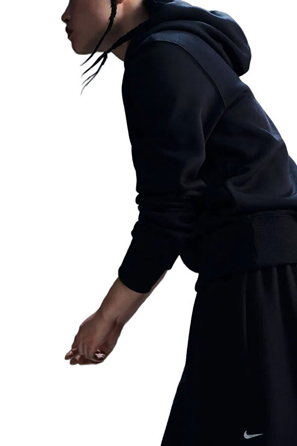 W NSW PHNX FLC STD PO HOO BLACK Woman 060