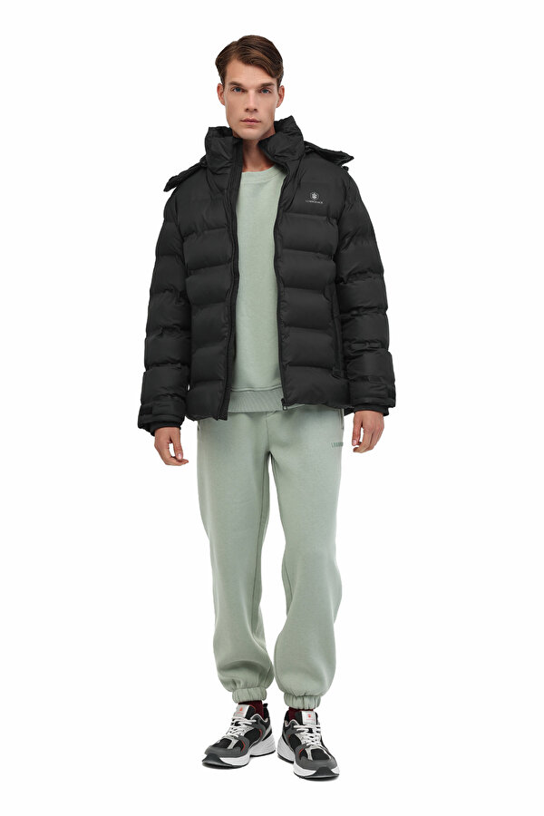 Lumberjack Ml Yaocan 1Arw-115 5Pr Черный Мужчина Короткая Куртка