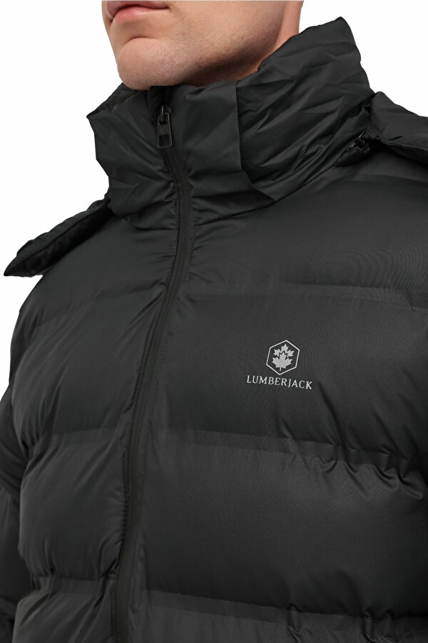 Lumberjack Ml Yaocan 1Arw-115 5Pr Черный Мужчина Короткая Куртка