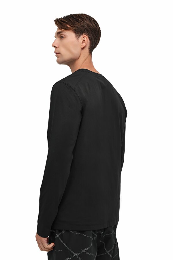 MB FACTS 14LJK-12829 5PR BLACK Man Usleeve T-Sh