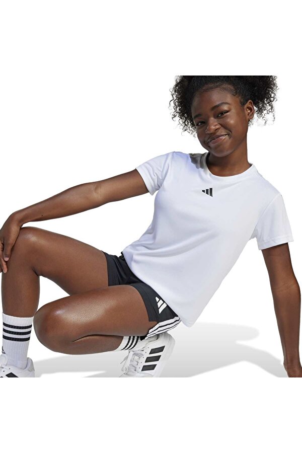 Train Essentials Kız Çocuk Beyaz Tişört