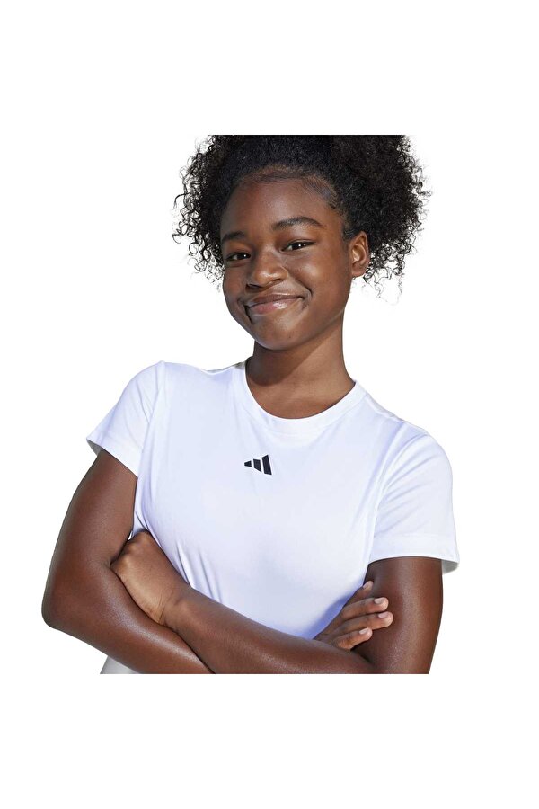 Train Essentials Kız Çocuk Beyaz Tişört