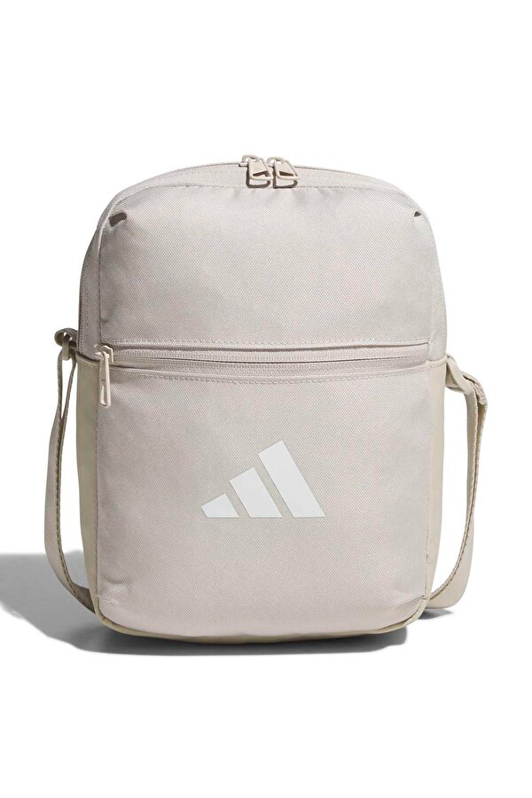 Essentials Organizer Gri Omuz Çantası