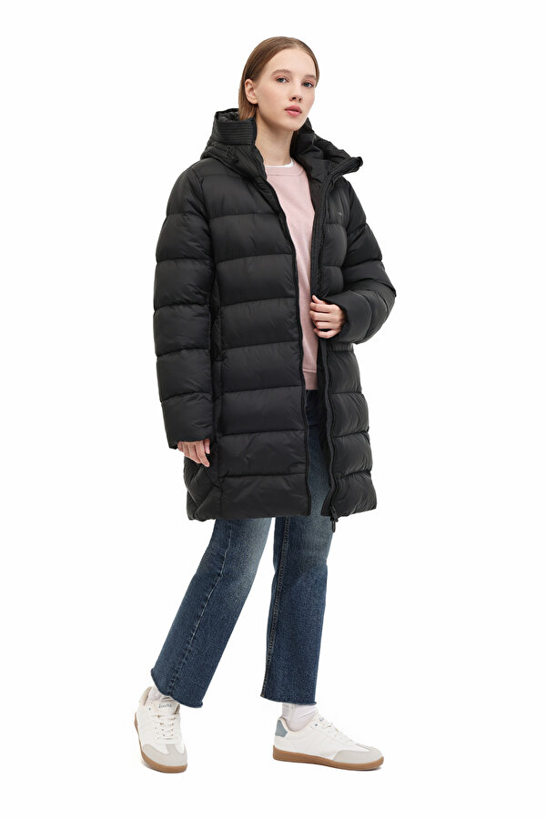 Kinetix Wl 4Wj22906 Черный Женщина Длинная Куртка