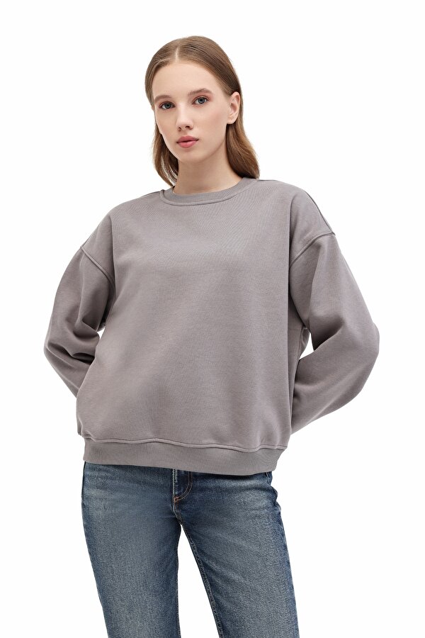 WB 16BELLA-C 5PR Gri Kadın Sweatshirt