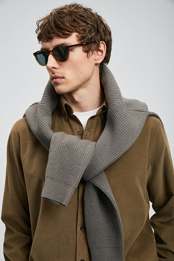 112010682 Drew Erkek Basic Gömlek Regular Fit Erkek Gömlek