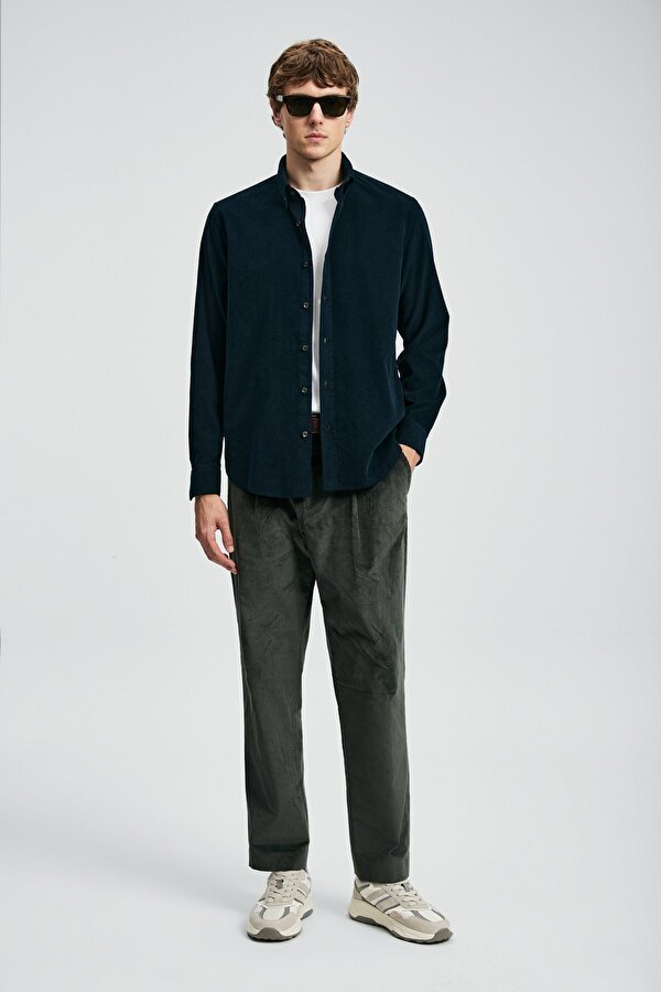 112010682 Drew Erkek Basic Gömlek Regular Fit Erkek Gömlek