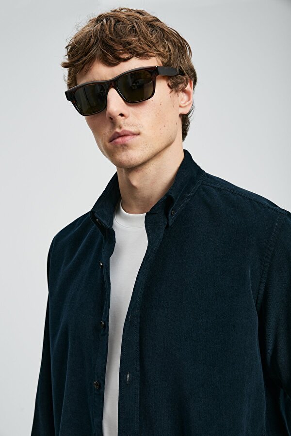 112010682 Drew Erkek Basic Gömlek Regular Fit Erkek Gömlek