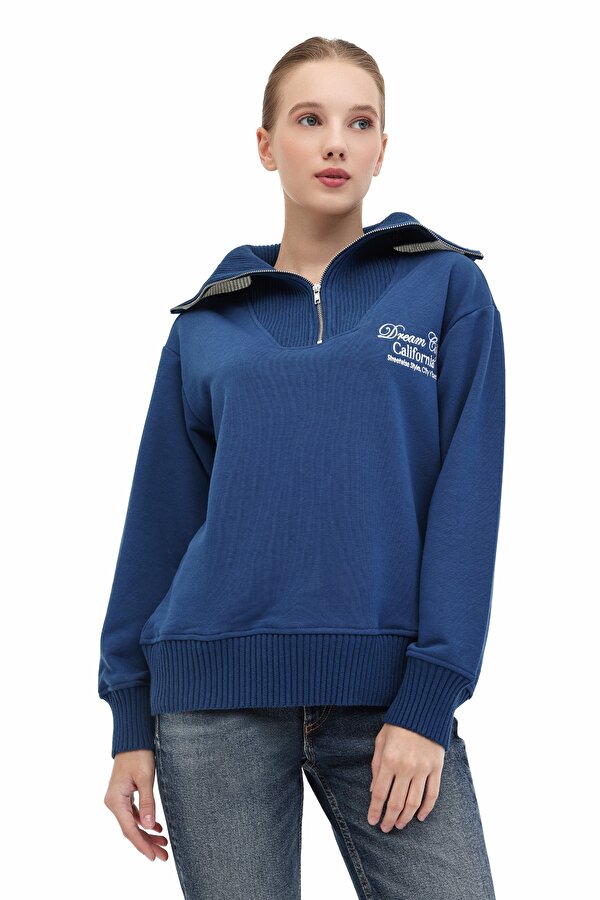 WL 17REX BTS-K13 5PR Lacivert Kadın Sweatshirt