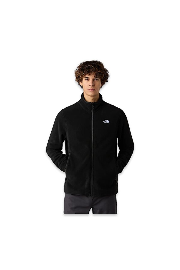 Nf0A8D0R M Glacier Fleece Jacket Siyah Erkek Outdoor