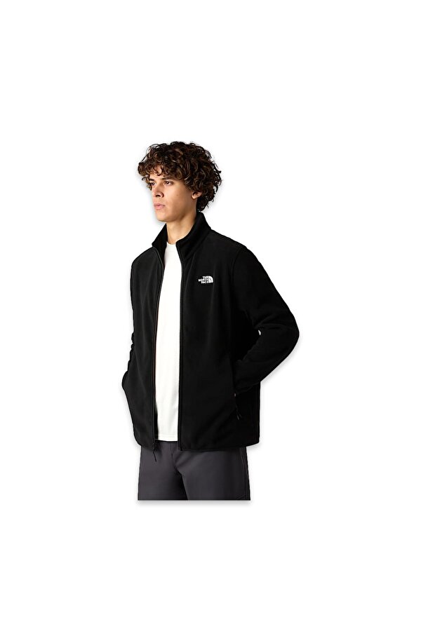 Nf0A8D0R M Glacier Fleece Jacket Siyah Erkek Outdoor