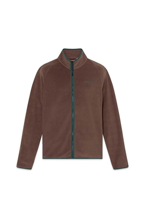 Tb0A2Q7C Polartec 100 Full Zip Fleece Ceket Kahverengi Erkek Ceket