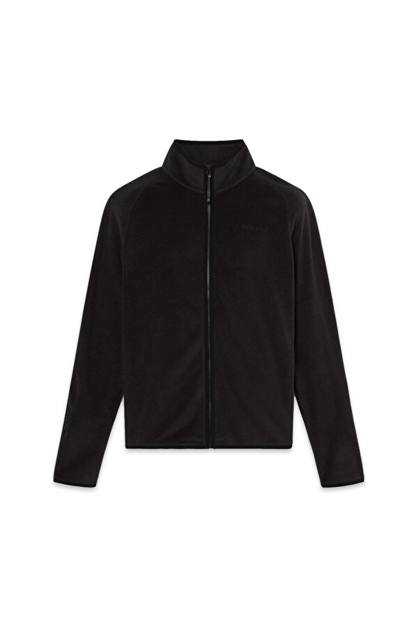 Tb0A2Q7C Polartec 100 Full Zip Fleece Ceket Siyah Erkek Ceket