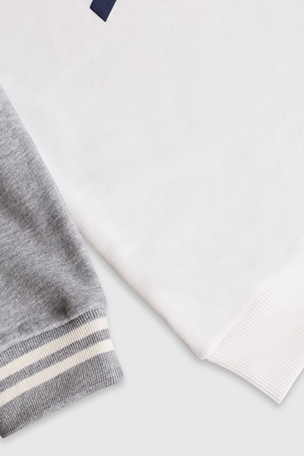 Erkek Çocuk Sweat BNTB23300 EKRU