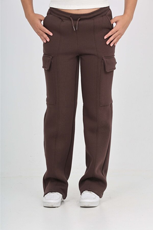 Toontoy Kız Çocuk Kargo Cep Detaylı Eşofman Alt