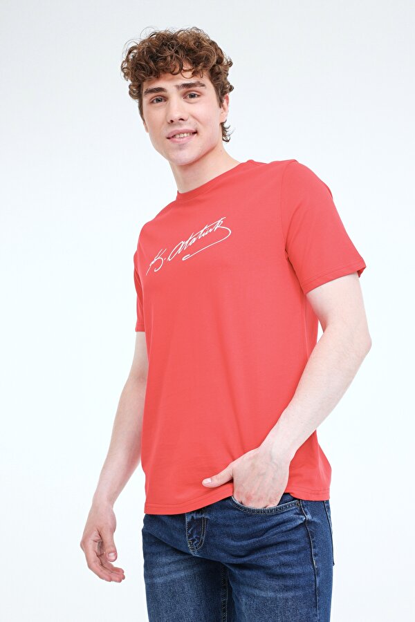 UL 11ATA-Y50 5FX Kırmızı Unisex Kısa Kol T-Shirt