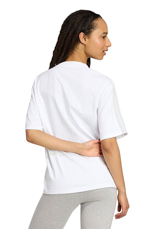 W CAMO T 2 Beyaz Kadın Kısa Kol T-Shirt