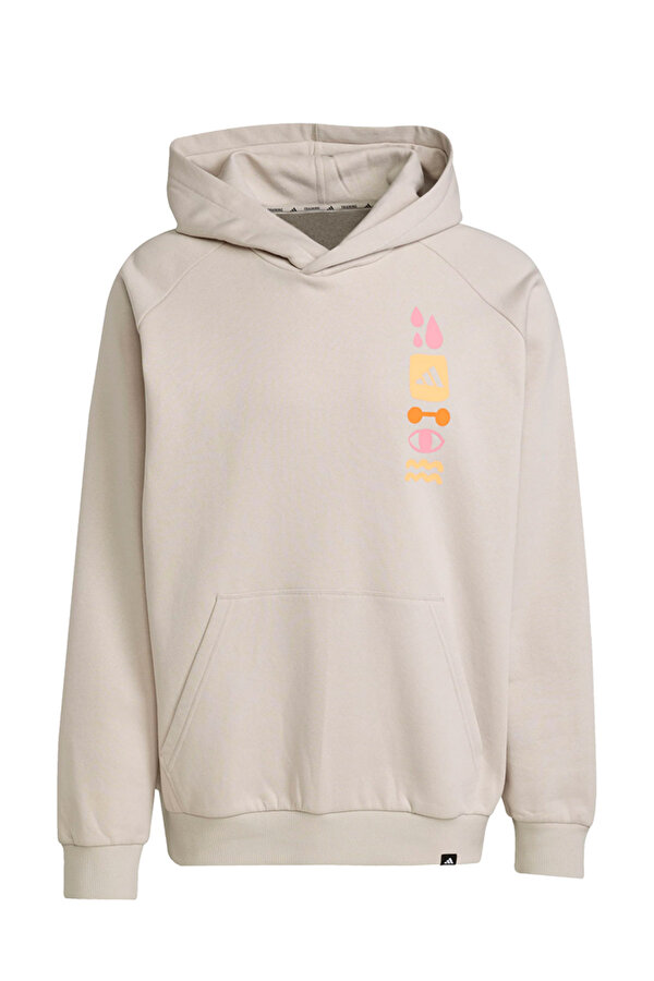 GFX HOODIE Krem Erkek Sweatshirt