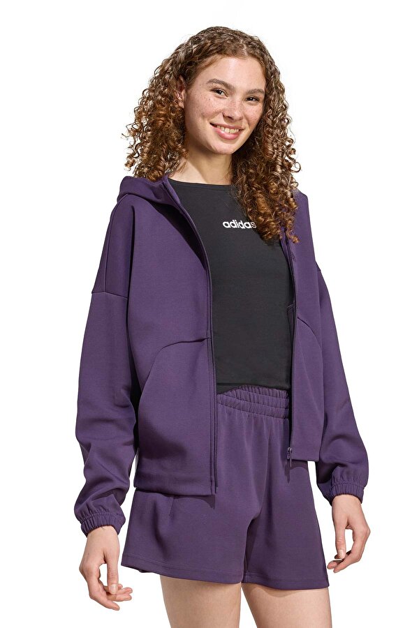 W FI SL FZ HD Mor Kadın Fermuarlı Sweatshirt Fiyatları - 102264593