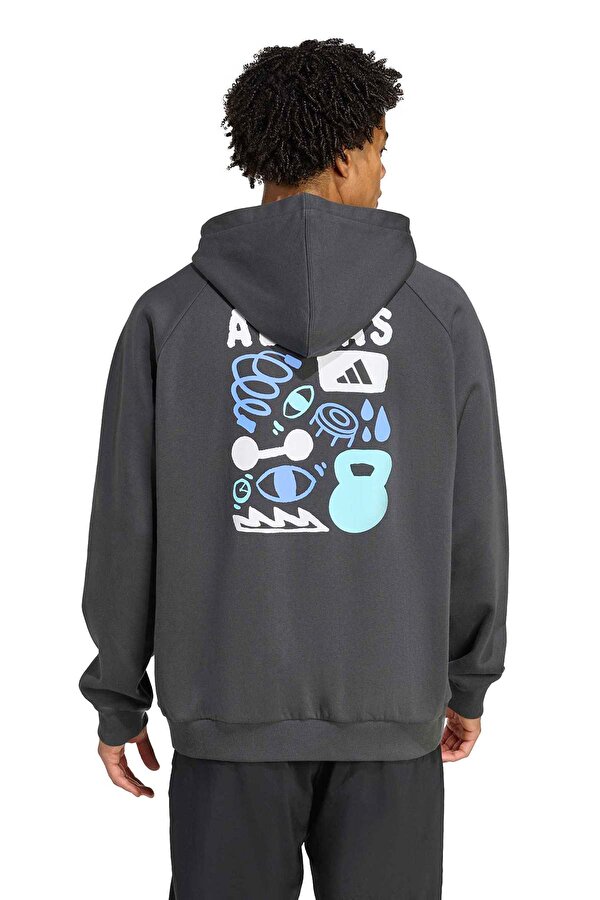 GFX HOODIE Siyah Erkek Sweatshirt